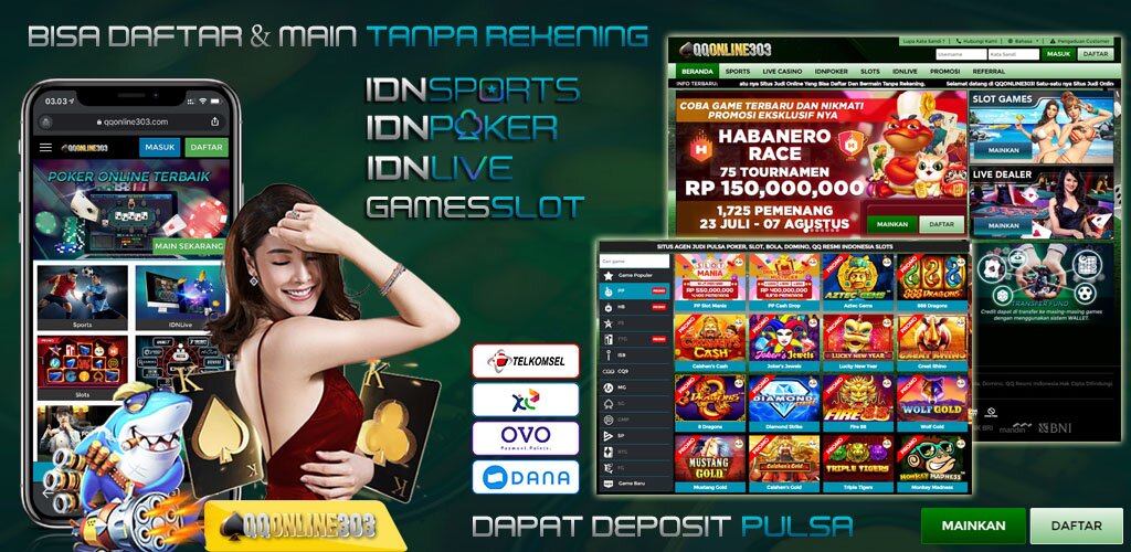 Situs Judi Pulsa Terbaik - QQONLINE303